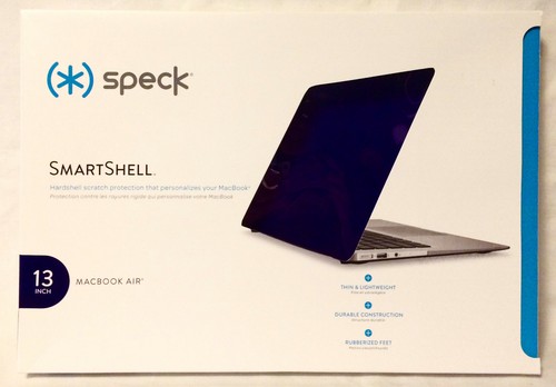 Speck SmartShell 13β MacBook Air Hard Sell Case Calypso Red Grey - SAMSONITE π - Picture 7 of 14