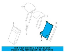 Mercedes-Benz A-Klasse W177 Rücksitzbank Armlehne A17797300009051