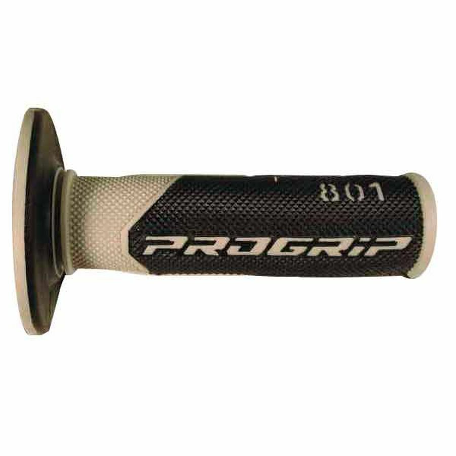 COPPIA MANOPOLE MOTO CROSS PROGRIP 801 GRIGIO