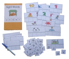 Teacher Made Literacy Center Learning Resource Game Sight Words