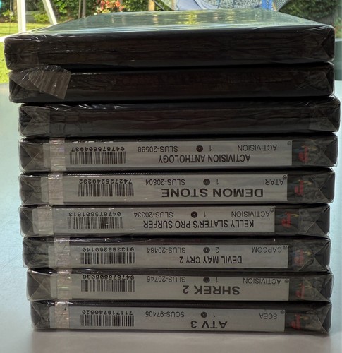9 PlayStation 2 PS2 Games Lot - NIB, New, Sealed, Devil May Cry 2, Shrek 2 - Afbeelding 5 van 10