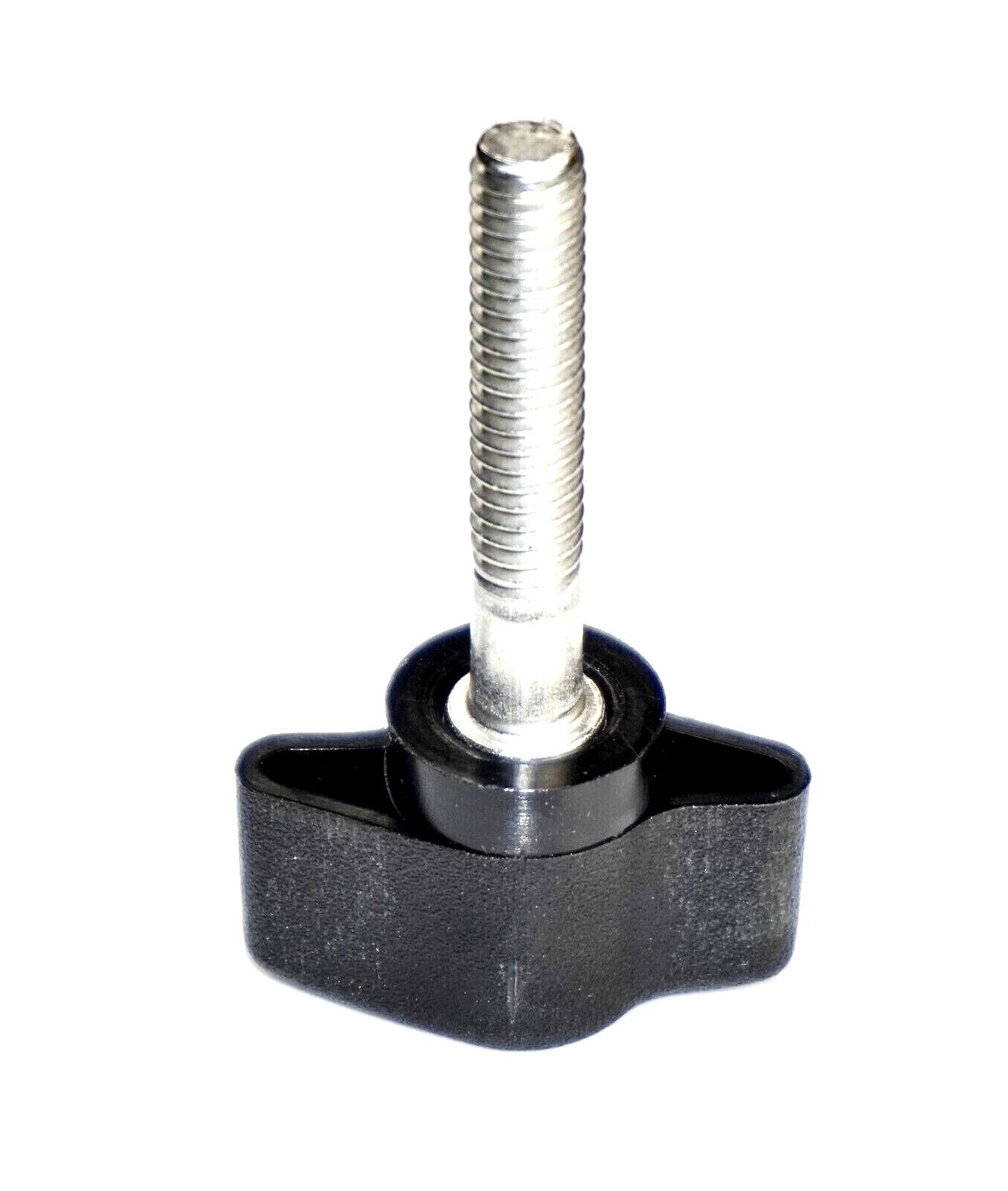 1/420 x 11/2 Tee Wing Hurricane Thumb Screw Knobs 4pc Black HDS1420