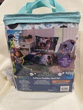 Disney Encanto 3 Piece Toddler Bed Set Quilt Pillowcase, Fitted Bottom Sheet NEW