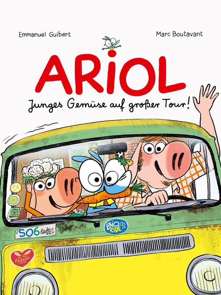 Thumbnail - Ariol: Junges Gemüse Auf Großer Tour - Emmanuel Guibert / Marc