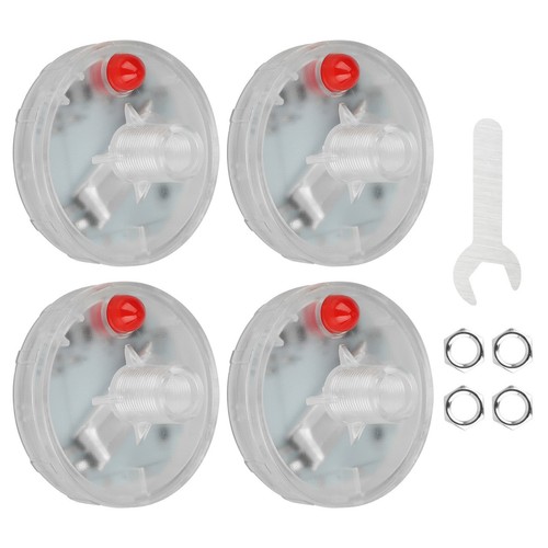4PCS/Set Solar Energy Auto Flash Car Wheel Tire Valve Cap Light Accessories - Picture 3 of 13