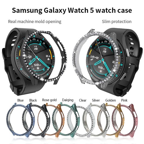 Bling Case & Screen Protector For Samsung Galaxy Watch 5 5 Pro 40/44/45mm Cover - Zdjęcie 8 z 20