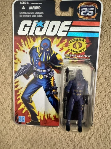 GI Joe 25th Anniversary Cobra Commander Hooded