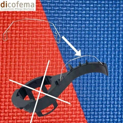 DICOFEMA Bosch Siemens Abstreifdraht für Siemens Brühgruppen EQ900,EQ9,EQ500,EQ7, EQ 3