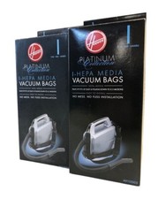 Hoover Vacuum Bags Platinum Collection Type I Hepa Media 2 Boxes AH10005 OEM