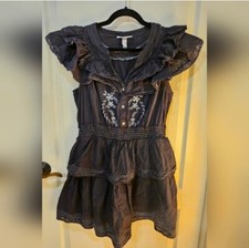 Love Shack Fancy Ruffle Mini Dress, size L, NWOT