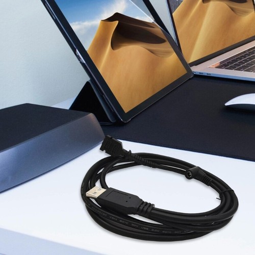 200cm Double 14pin IDC DC5521 Female Power USB 2.0 AM Cable for VX805 VX820 - Picture 3 of 8