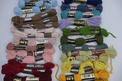 x50 Wool Embroidery Tapestry Threads Floss Sewing Craft Anchor DMC Coats - Picture 6 of 24
