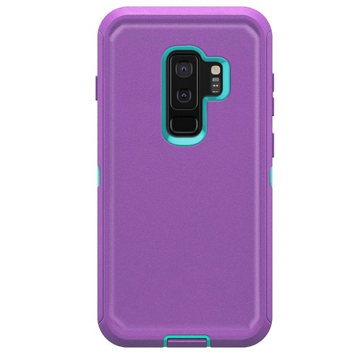 For Samsung S9/S9+ S9 Plus Heavy Duty Phone Case Cover Tempered Screen Protector - Picture 50 of 54