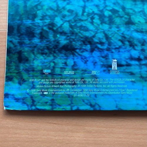 Godzilla The Album 2LP Limited Color Edition 1998 Movie Soundtrack From Japan - Picture 9 of 9