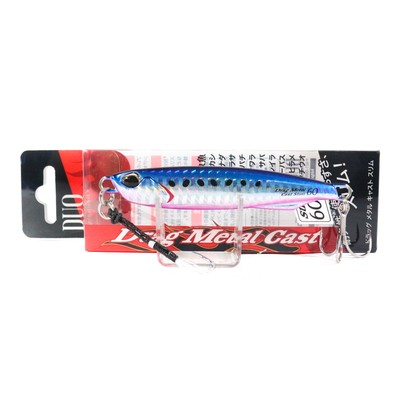 Duo Drag Metal Slim 60 Grams – Leurre Métal Coulant Pour Pêche En Mer (Saumon)