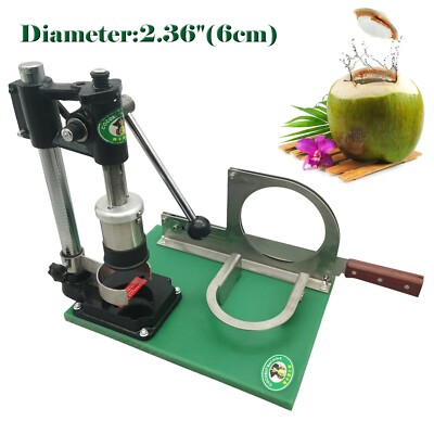 Manual Coconut Opening Peeling Machine for Processing Fresh Young Coconut