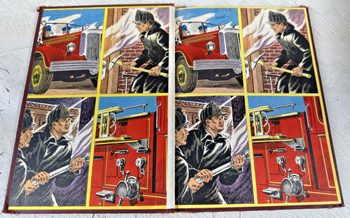 RARE FIREMAN FRED BY JENE BARR 1954 2nd Edition - Picture 2 of 5