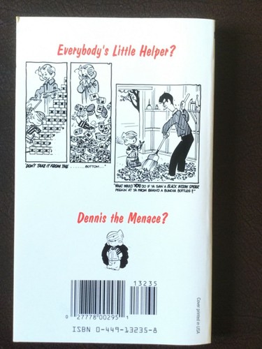 Dennis the Menace,Everybody’s Little Helper by Hank Ketchum, 1990 brand new - Picture 2 of 5