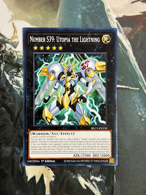 Yugioh Number S39: Utopia the Lightning Common BLC1