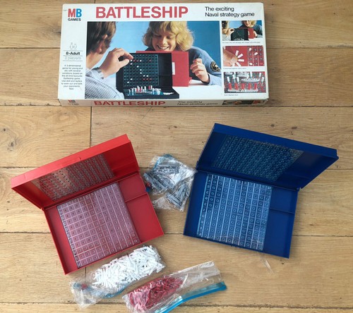 Battleship MB Games 1983 Board Game Complete 8-adult 2 Player Naval Strategyk - Picture 3 of 11