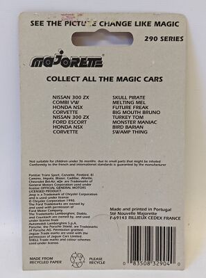 A 1990 MAJORETTE 'Magic Cars Special FX' FUTURE FREAK Honda