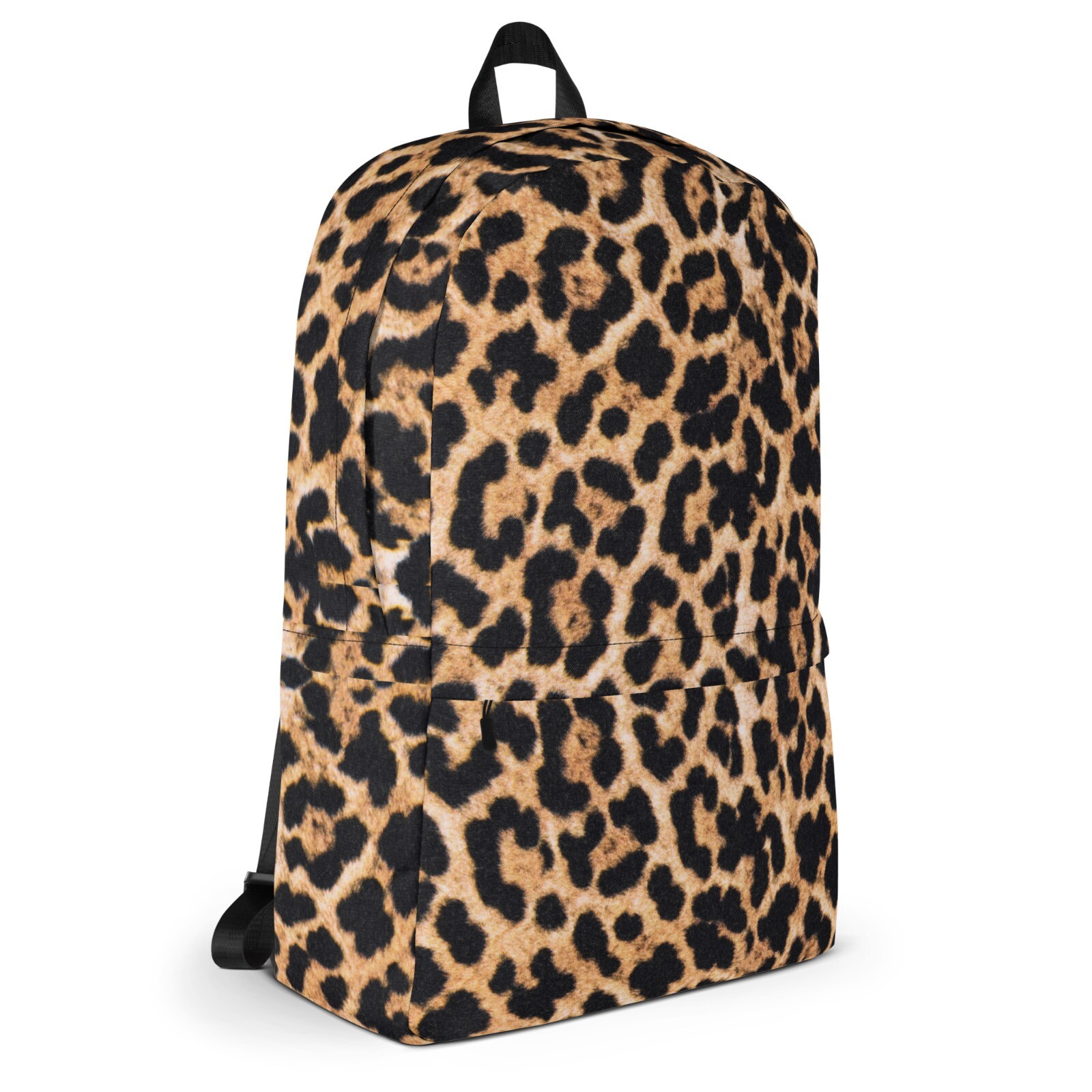 Leopard Backpack for Women, Animal Print Bookbag for School and College