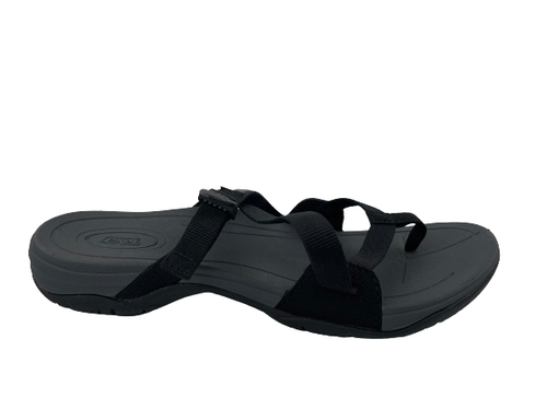 Teva Ascona Flip 1116648 Women's Black Flip Flops Size 9 - Picture 2 of 14