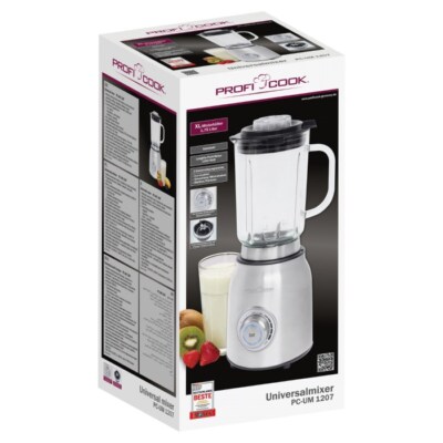 4006160012071 ProfiCook 501207 Mixer Standmixer 1200 W Edelstahl PROFICOOK