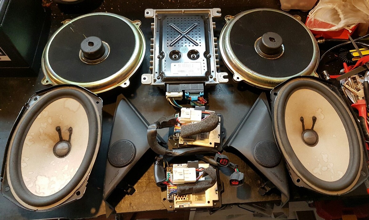 音ページ Mazda RX8 RX-8 Bose Speaker and Amp set Retrofit kit car T4 T5 | eBay