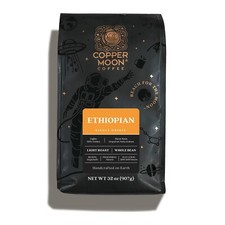 Copper Moon Single Origin Whole Bean Coffee, Ethiopian Blend (32 oz.) 14.85 per pound