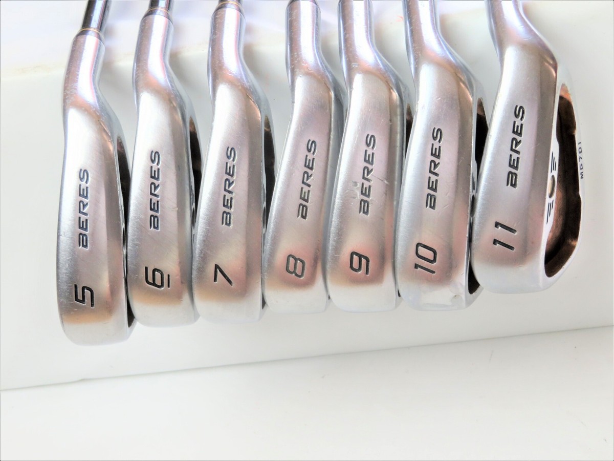 HONMA IRONS SET GOLF CLUBS BERES MG701 3STAR 7PC R-FLEX NWO | eBay