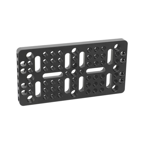 CAMVATE 135x70mm Multi-Purpose Mounting Cheese Plate w/ 1/4"& 3/8" Threaded Hole - Picture 3 of 6