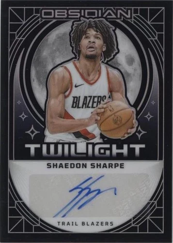 2023-24 Panini Obsidian - Shaedon Sharpe #TS-SHP