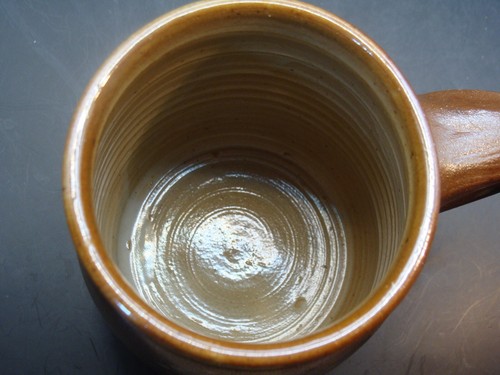 Vtg Schlob Auerbach Stoneware Oversize Mug 14oz. Germany ~VGC~4”~Topferel Thunig - Picture 6 of 6