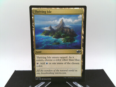 Set of 5 Lands Thriving Grove Moor Heath Isle Bluff Jumpstart J25 MTG Magic