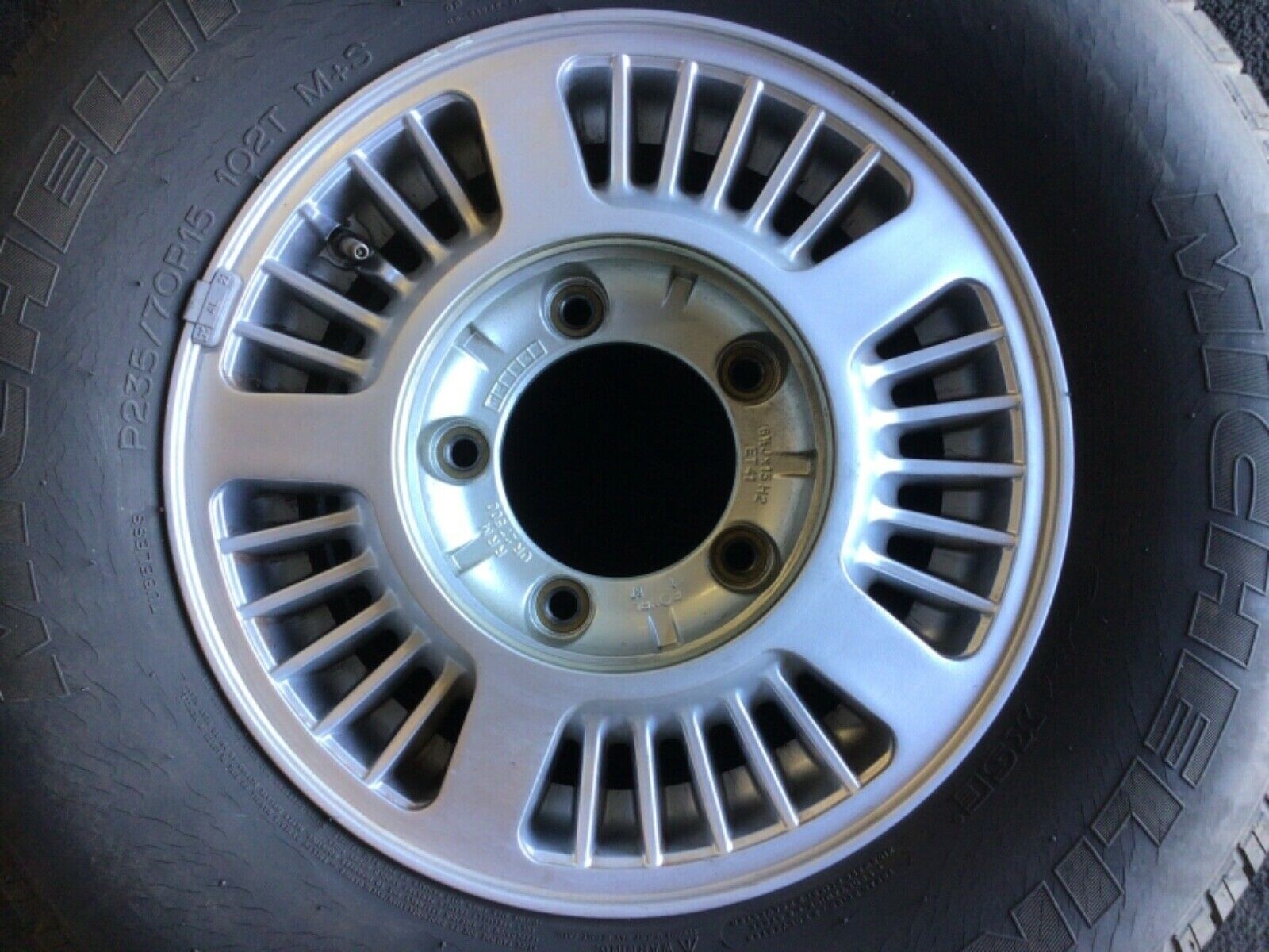 BENTLEY TURBO R EIGHT 15 ALLOY WHEEL UR27500 6.5J x15 H2 ET41 X 1 #2 NO TIRE