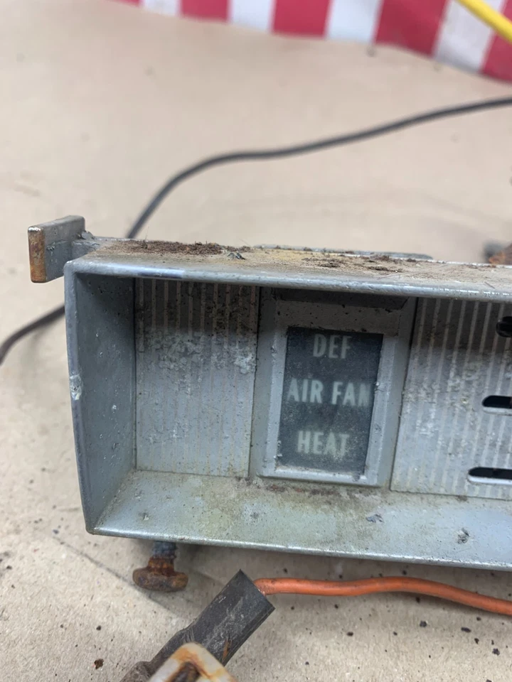 Chevrolet C10 C20 C30 1967 1970 1972 65-66 Impala controles de calefacción cables de montaje Foto 2 de 4