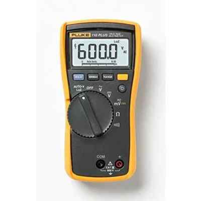 Fluke 110 True-RMS Digital Multimeter 6,000 Counts with Large Led Backlight