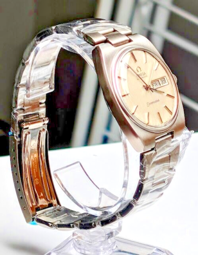 Gents 1982 SS Omega Seamaster Automatic Day Date Bracelet Watch 1020 Serviced - Picture 7 of 12
