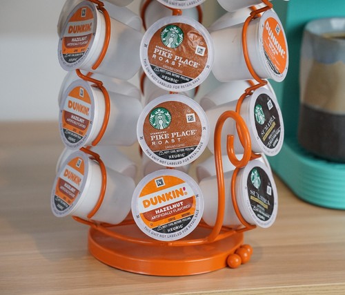Made Easy Kit Carousel Coffee Pod Holder, Compatible with K-Cups (Pink Pig) - 第 15/15 張圖片