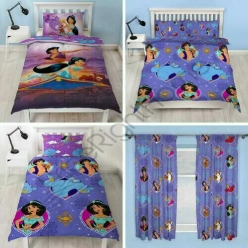 Set di lenzuola e copripiumini Disney in microfibra per bambini