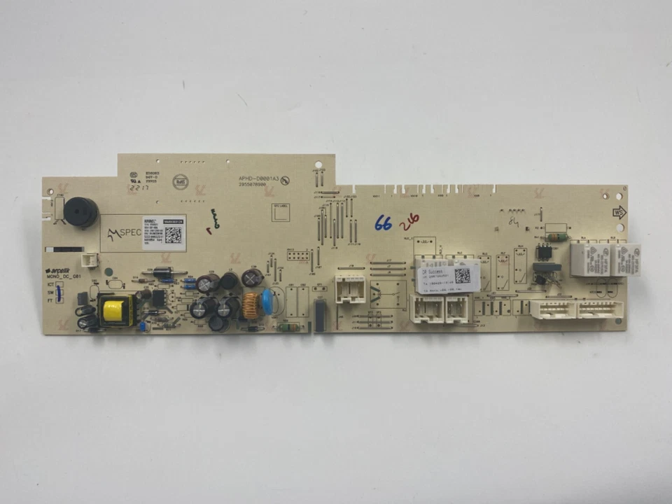 Scheda modulo scheda PCB principale asciugatrice Beko originale DTLCE70051S DTLCE70051B DTLCE70051W