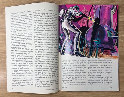 The Golden Magazine For Boys And Girls May 1970 Frank Thorne art Circus Clown - Picture 4 of 5