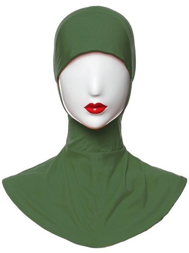 Islamic Women Hijab Under Scarf Cap Neck Full Cover Muslim Inner Hat Headwear - Picture 3 of 33