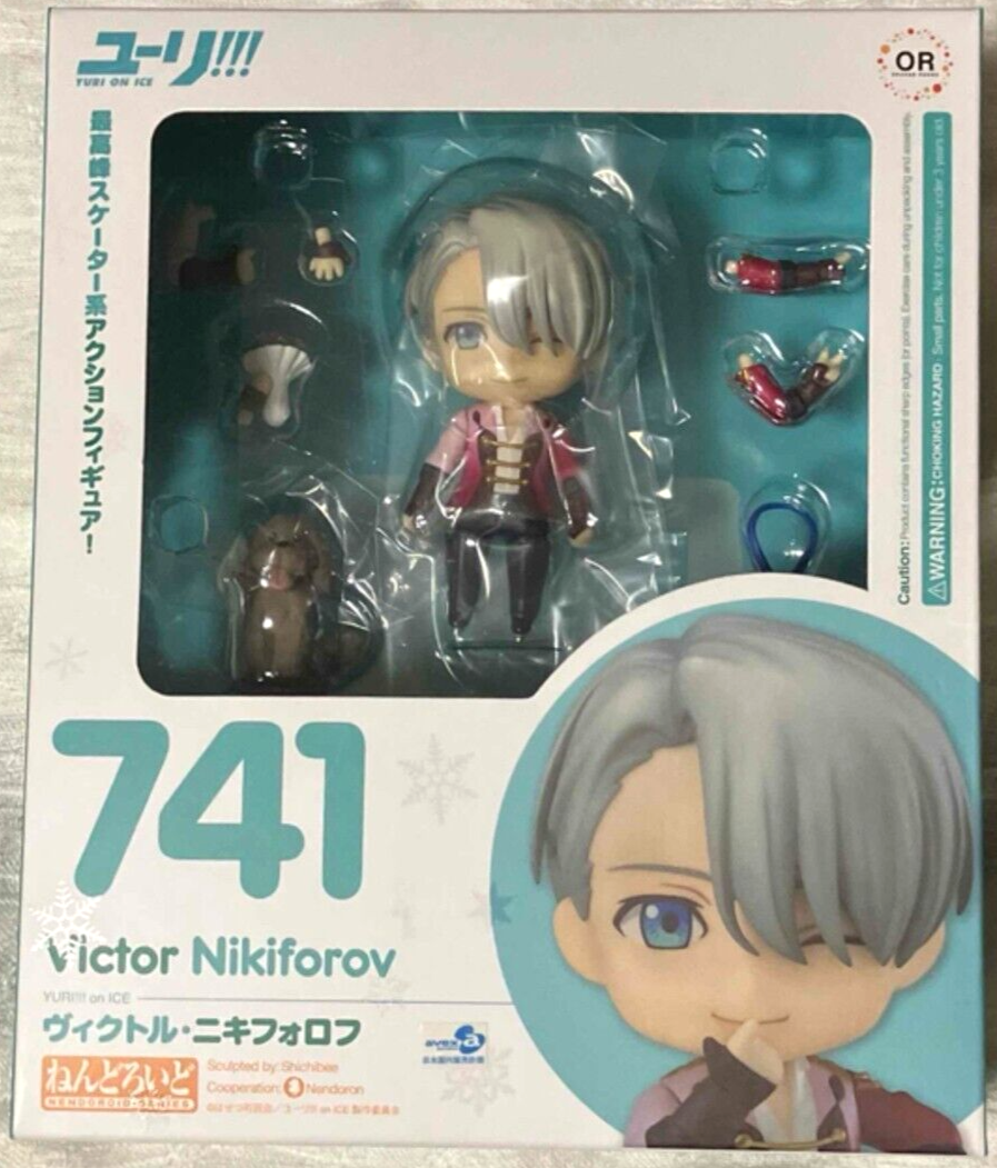 フィギュア 741 Victor Nikiforov NEW Yuri On Ice Victor Nikiforov action figure Nendoroid 741