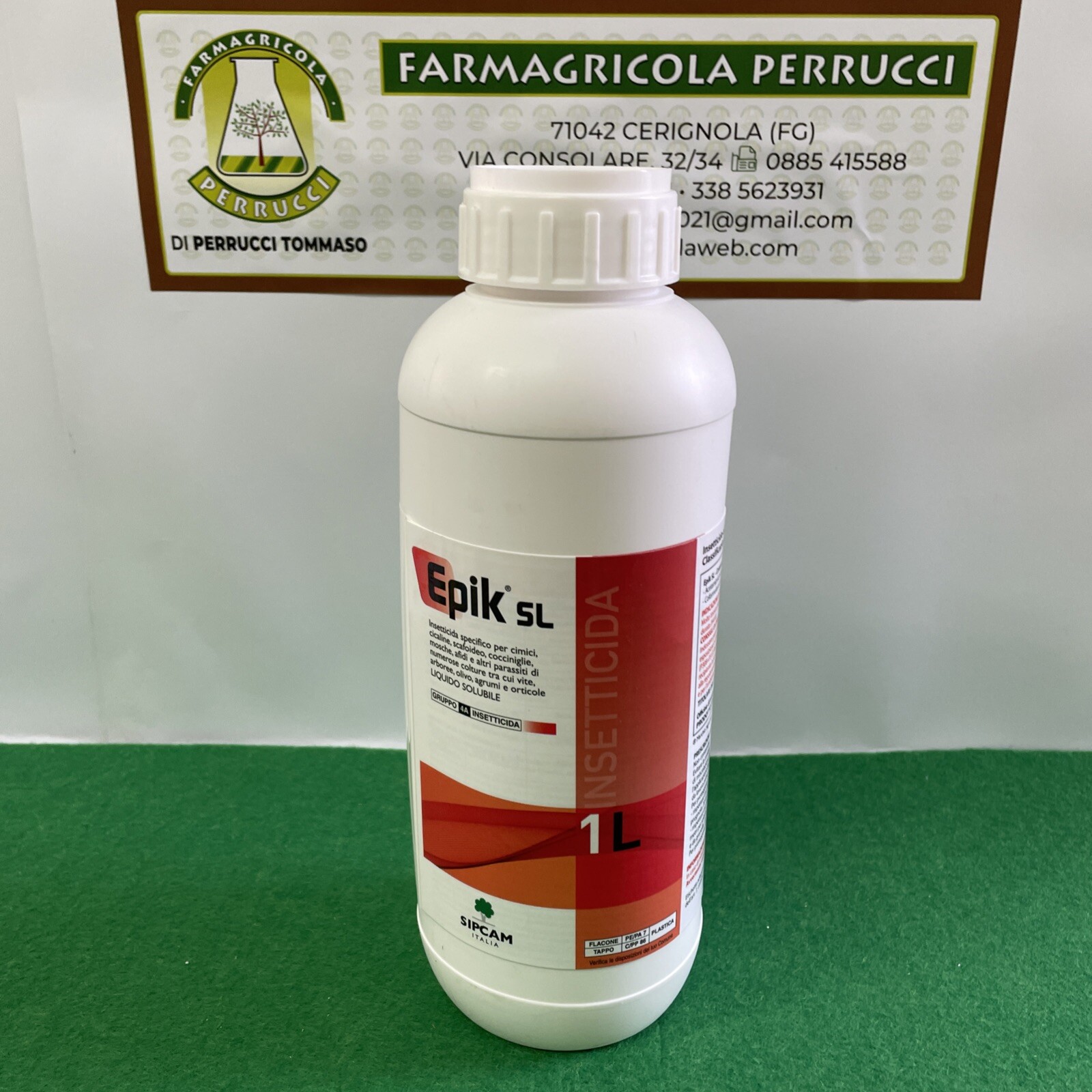 EPIK SL insetticida sistemico a base di Acetamiprid 4,67% per varie culture Lt1