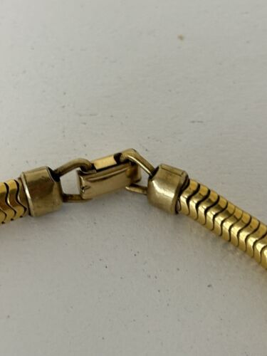 Ciondolo girocollo artistico vintage Givenchy in vetro marrone - Foto 6 di 6