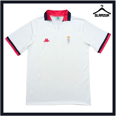 AC Milan Football Shirt Kappa Medium European Away Jersey Maglia