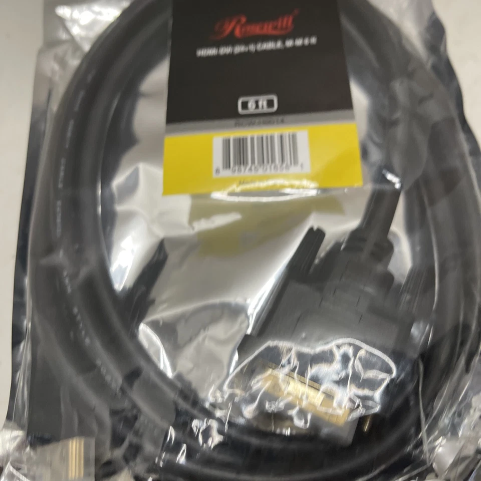 CABLE HDMI A DVI (24+1), M-M 6 pies Foto 2 de 4