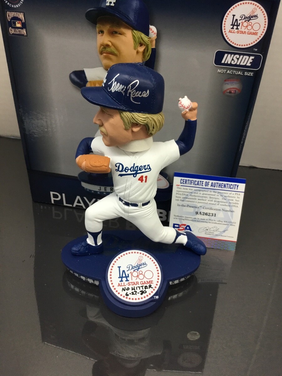 JERRY REUSS DODGERS SIGNED 1980 ALLSTAR GAME BOBBLEHEAD 